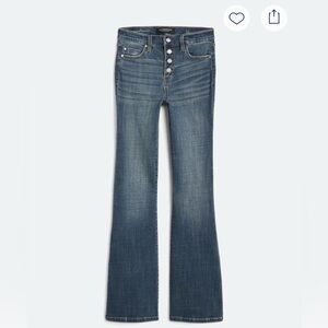 Liverpool Exposed Button Fly Bootcut Jean